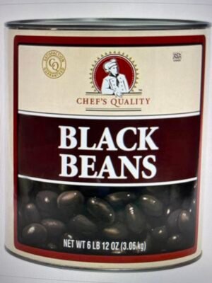 Chef's Quality - Black Beans - 6 lb Can
