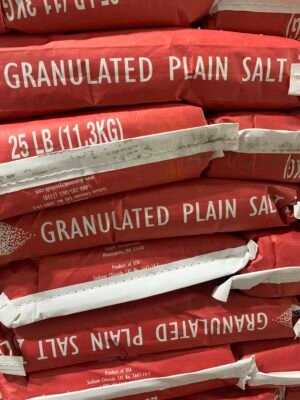 Granulated Salt - 25 Lb Bag - Image 4