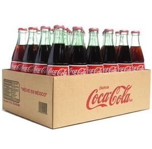 Coca-Cola Mexico Glass Bottles, 355 ML
