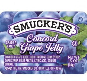 Smucker's - Grape Jelly - 200 ct/0.5 oz Packets