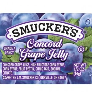 Smucker's - Grape Jelly - 200 ct/0.5 oz Packets