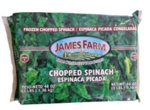 Frozen James Farm - Frozen Chopped Spinach