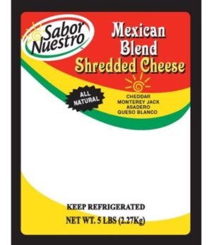 Mexican Chs Style Sherd / Sabor Nuestro 4/5Lb