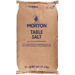 Granulated Salt - 25 Lb Bag