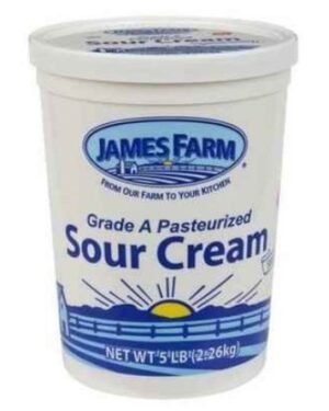 James Farm - Sour Cream - 5 Lbs