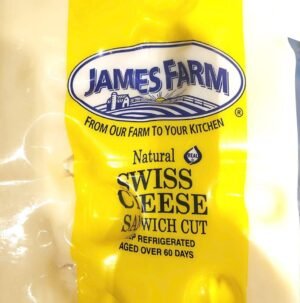 James Farm - Sandwich Cut Swiss Cheese