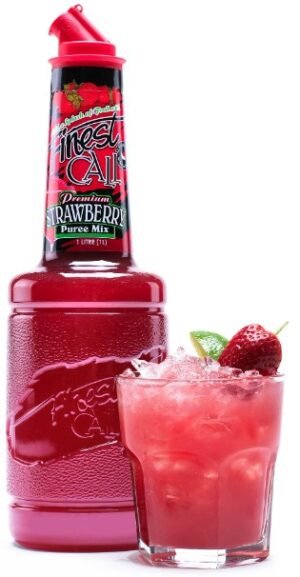 Finest Call - Strawberry Puree Mix - 1 ltr Bottle