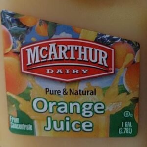 Wellsley Farms 100% Orange Juice from Concentrate, 1 gal