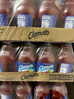 Mott's Clamato Tomato Cocktail - 8/64 Oz Plastic Bottles