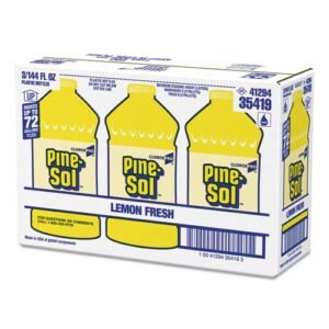 Pine -Sol - Lemon Fresh All Purpose Cleaner - 144 Oz Bottles