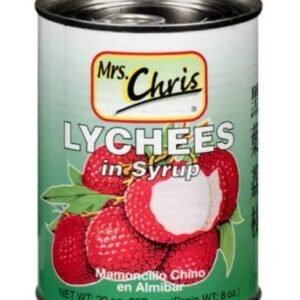 Mrs ChrisLychees In Syrup - 20 Oz