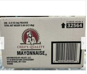 Chef's Quality - Mayonnaise Packets - 200 Ct - Image 2