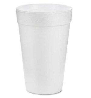 Dart - 16J16 - 16 Oz White Foam Cup - 1000 Ct