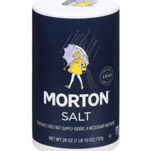 Morton - Plain Salt - 24/26 Oz