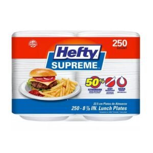Hefty - Supreme Disposable lunch plates- 250ct