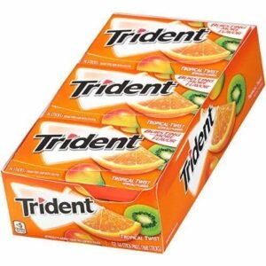 Trident - Tropical Twist Gum - 12 Ct