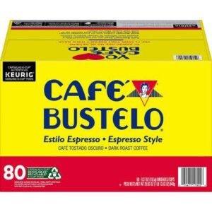 Café Bustelo Coffee Espresso Style K-Cups, Dark Roast 80 Ct - Image 2