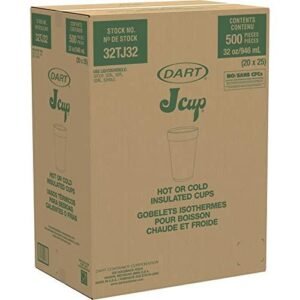 Dart - 32TJ32 - 32 Oz Foam Cup - 500 Ct