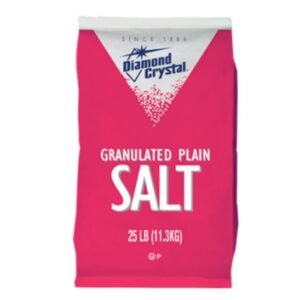 Granulated Salt - 25 lb Bag