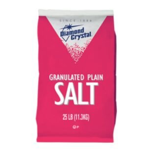 Granulated Salt - 25 lb Bag