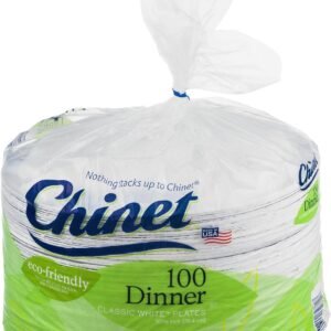 Chinet Classic Platter, 12.63" x 10" 100 Ct