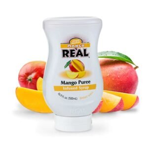 Real - Mango Puree Infused Syrup, 6 Pack, 16.9 Oz