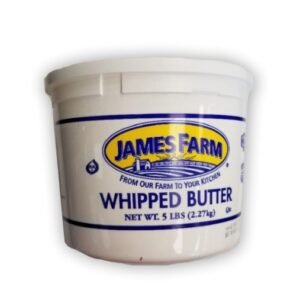 James Farm - Whipped Salted Butter - 2/5 Lb Tub