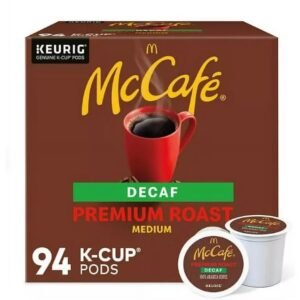 McCafe Decaf Premium Medium Roast K-Cup Coffee Pods  94 ct.