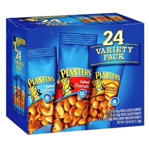 Planters Variety Pack Cashews & Peanuts, 24 Ct 1.75 oz