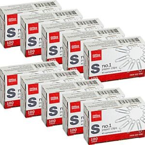 Paper Clips, Jumbo Silver 10 / 100 Ct