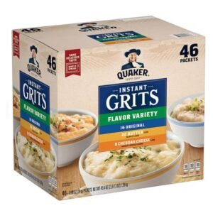 Quaker Instant Grits, Variety Pack 46/0.98oz