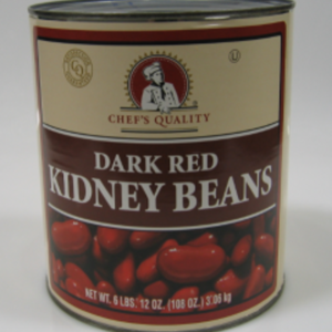 Chef's Quality - Dark Red Kidney Beans - #10 cans