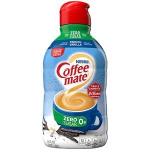Coffee Mate Zero Sugar French vanilla 64oz