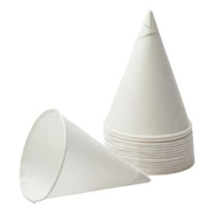 Cone Cold Water Paper Cups, White 4.5 oz., 5000 ct.
