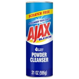 Ajax cleaner with bleach