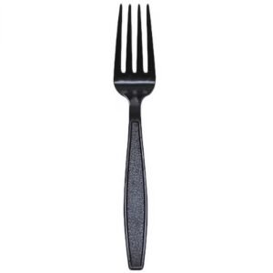 Black Plastic Forks 1000 Ct