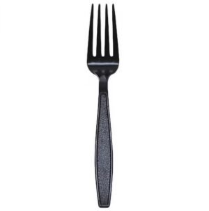 Black Plastic Forks 1000 Ct
