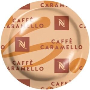 Nespresso Professional Caffe Caramello (Caramel) Single Serve Coffee Capsules - 50