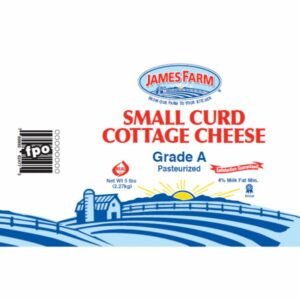 James Farm - Cottage Cheese- 4/5Lb