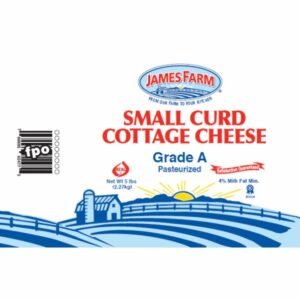 James Farm - Cottage Cheese- 4/5Lb