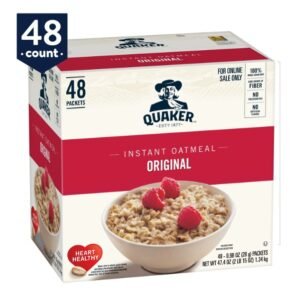 Quaker oatmeal Original 48Ct
