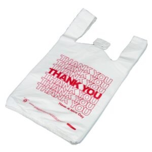 T shirt thank you bag 11.5 x6.5x22 1000 Ct