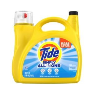 Tide Simply Liquid Laundry Detergent, Refreshing Breeze, 153 loads/200 fl. oz.