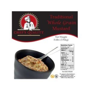 Chef's Quality - Whole Grain Mustard - 8.6 lbs