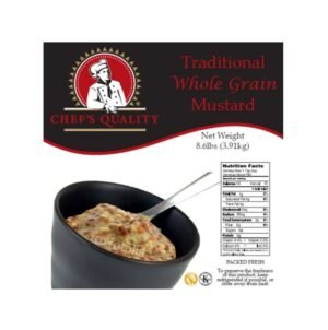 Chef's Quality - Whole Grain Mustard - 8.6 lbs