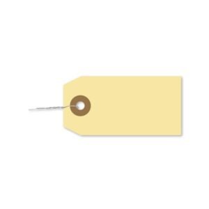 Manila Tag #2  2 3/4 x1 3/8 all purpose 1000Ct