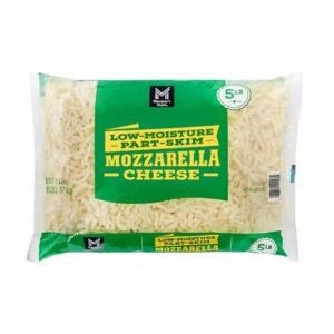 MM- Part-Skim Shredded Mozzarella Cheese 5 lbs