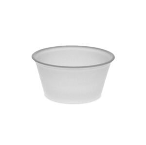 1 oz Plastic Souffle Cup - 2500 ct