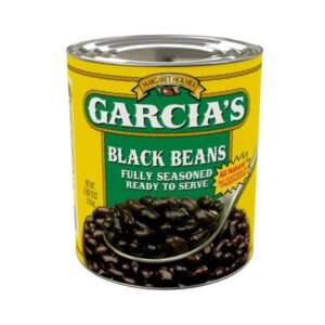 Garcia Seasoned Black Beans - #10 cans