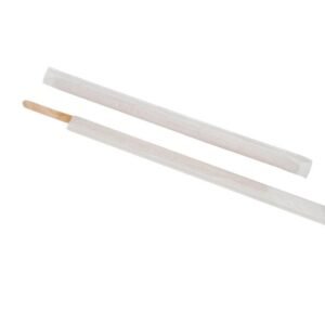 Coffee Stirrer wood 7" wrapped